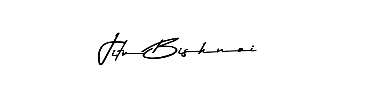 How to make Jitu Bishnoi signature? Asem Kandis PERSONAL USE is a professional autograph style. Create handwritten signature for Jitu Bishnoi name. Jitu Bishnoi signature style 9 images and pictures png