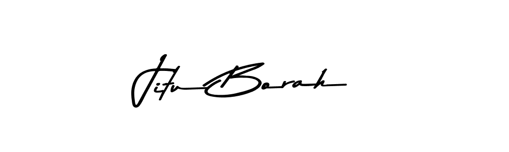 You should practise on your own different ways (Asem Kandis PERSONAL USE) to write your name (Jitu Borah) in signature. don't let someone else do it for you. Jitu Borah signature style 9 images and pictures png