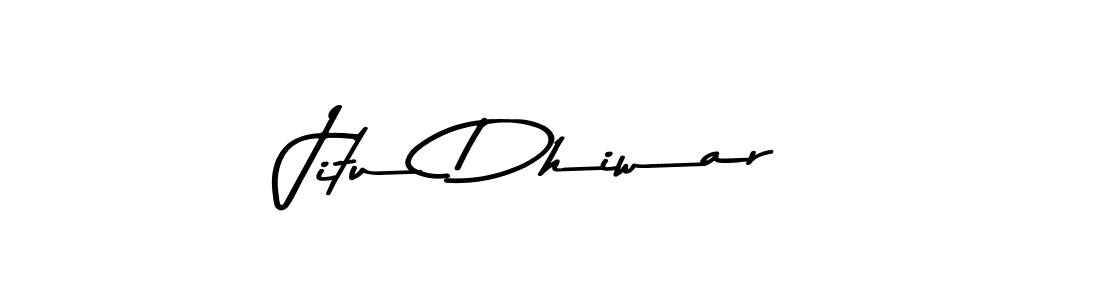 Also You can easily find your signature by using the search form. We will create Jitu Dhiwar name handwritten signature images for you free of cost using Asem Kandis PERSONAL USE sign style. Jitu Dhiwar signature style 9 images and pictures png