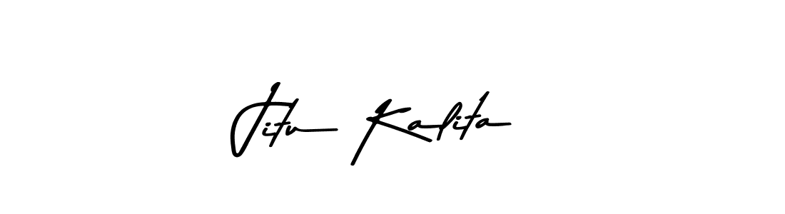 Asem Kandis PERSONAL USE is a professional signature style that is perfect for those who want to add a touch of class to their signature. It is also a great choice for those who want to make their signature more unique. Get Jitu Kalita name to fancy signature for free. Jitu Kalita signature style 9 images and pictures png