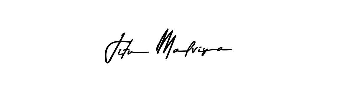 Make a beautiful signature design for name Jitu Malviya. With this signature (Asem Kandis PERSONAL USE) style, you can create a handwritten signature for free. Jitu Malviya signature style 9 images and pictures png