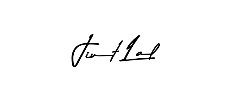 Use a signature maker to create a handwritten signature online. With this signature software, you can design (Asem Kandis PERSONAL USE) your own signature for name Jiut Lal. Jiut Lal signature style 9 images and pictures png