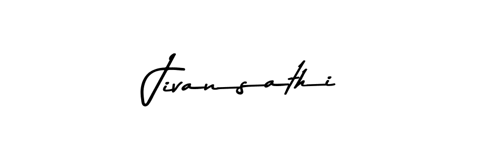 Use a signature maker to create a handwritten signature online. With this signature software, you can design (Asem Kandis PERSONAL USE) your own signature for name Jivansathi. Jivansathi signature style 9 images and pictures png