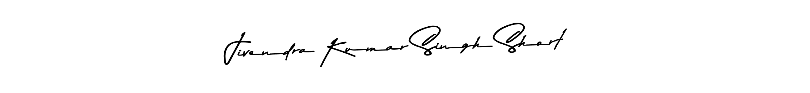 Create a beautiful signature design for name Jivendra Kumar Singh Short. With this signature (Asem Kandis PERSONAL USE) fonts, you can make a handwritten signature for free. Jivendra Kumar Singh Short signature style 9 images and pictures png