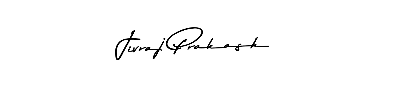 Design your own signature with our free online signature maker. With this signature software, you can create a handwritten (Asem Kandis PERSONAL USE) signature for name Jivraj Prakash. Jivraj Prakash signature style 9 images and pictures png