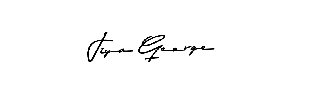 Also we have Jiya George name is the best signature style. Create professional handwritten signature collection using Asem Kandis PERSONAL USE autograph style. Jiya George signature style 9 images and pictures png