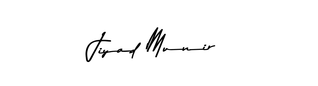 Also we have Jiyad Munir name is the best signature style. Create professional handwritten signature collection using Asem Kandis PERSONAL USE autograph style. Jiyad Munir signature style 9 images and pictures png