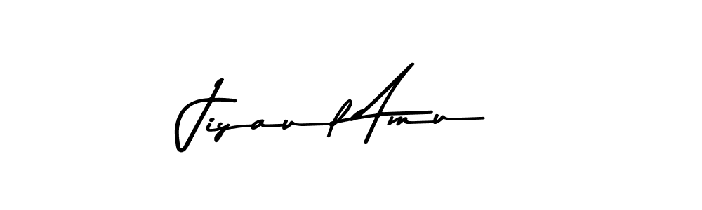 Design your own signature with our free online signature maker. With this signature software, you can create a handwritten (Asem Kandis PERSONAL USE) signature for name Jiyaul Amu. Jiyaul Amu signature style 9 images and pictures png