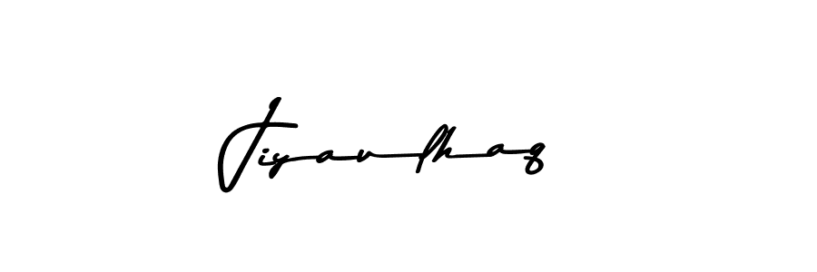 Design your own signature with our free online signature maker. With this signature software, you can create a handwritten (Asem Kandis PERSONAL USE) signature for name Jiyaulhaq. Jiyaulhaq signature style 9 images and pictures png