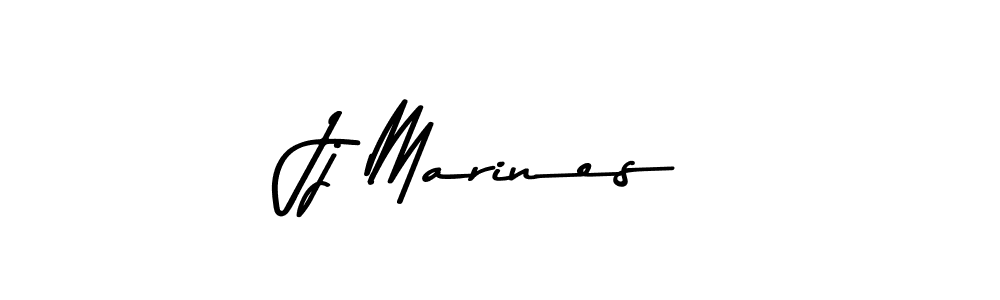Make a beautiful signature design for name Jj Marines. With this signature (Asem Kandis PERSONAL USE) style, you can create a handwritten signature for free. Jj Marines signature style 9 images and pictures png