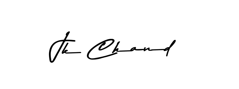 Use a signature maker to create a handwritten signature online. With this signature software, you can design (Asem Kandis PERSONAL USE) your own signature for name Jk Chand. Jk Chand signature style 9 images and pictures png