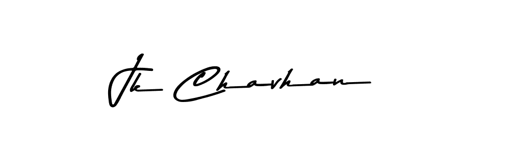 The best way (Asem Kandis PERSONAL USE) to make a short signature is to pick only two or three words in your name. The name Jk Chavhan include a total of six letters. For converting this name. Jk Chavhan signature style 9 images and pictures png