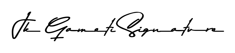 Upgrade your professional image with Jk Gameti Signature signature created with Asem Kandis PERSONAL USE font. Fast, free, and watermark-free download. Jk Gameti Signature signature style 9 images and pictures png