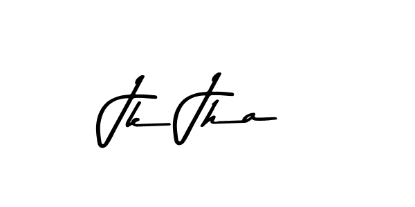 Similarly Asem Kandis PERSONAL USE is the best handwritten signature design. Signature creator online .You can use it as an online autograph creator for name Jk Jha. Jk Jha signature style 9 images and pictures png