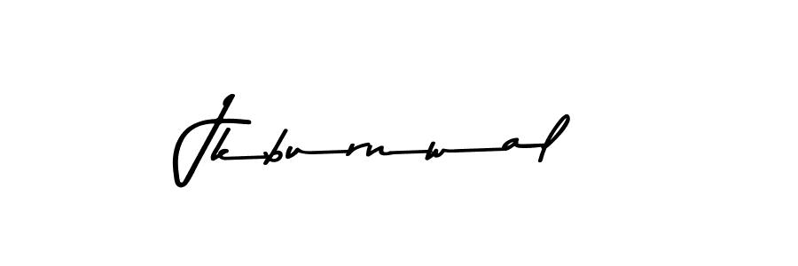 Jkburnwal stylish signature style. Best Handwritten Sign (Asem Kandis PERSONAL USE) for my name. Handwritten Signature Collection Ideas for my name Jkburnwal. Jkburnwal signature style 9 images and pictures png