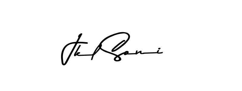 Jkl Soni stylish signature style. Best Handwritten Sign (Asem Kandis PERSONAL USE) for my name. Handwritten Signature Collection Ideas for my name Jkl Soni. Jkl Soni signature style 9 images and pictures png