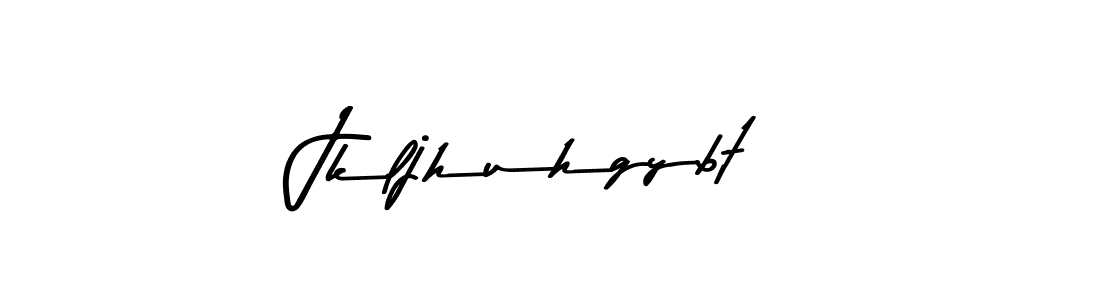 Design your own signature with our free online signature maker. With this signature software, you can create a handwritten (Asem Kandis PERSONAL USE) signature for name Jkljhuhgybt. Jkljhuhgybt signature style 9 images and pictures png