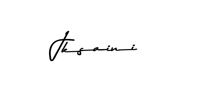 Design your own signature with our free online signature maker. With this signature software, you can create a handwritten (Asem Kandis PERSONAL USE) signature for name Jksaini. Jksaini signature style 9 images and pictures png