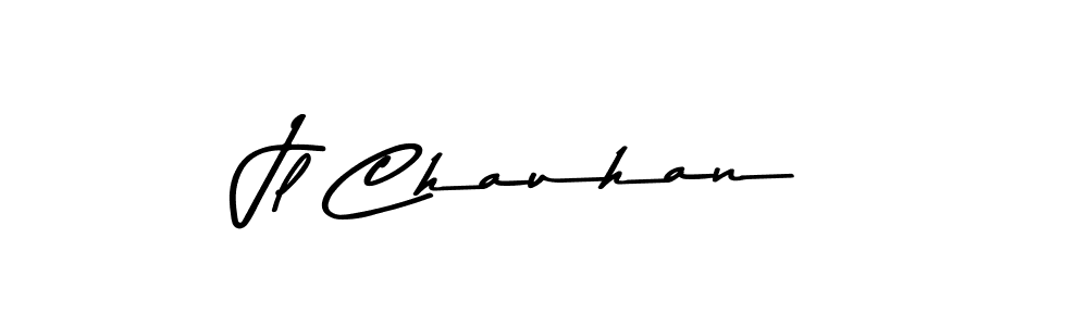 Design your own signature with our free online signature maker. With this signature software, you can create a handwritten (Asem Kandis PERSONAL USE) signature for name Jl Chauhan. Jl Chauhan signature style 9 images and pictures png