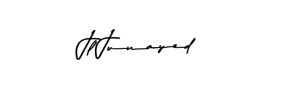 Design your own signature with our free online signature maker. With this signature software, you can create a handwritten (Asem Kandis PERSONAL USE) signature for name Jl Junayed. Jl Junayed signature style 9 images and pictures png
