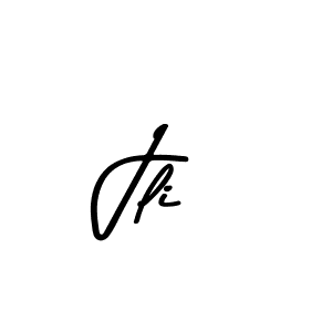 Make a beautiful signature design for name Jli. With this signature (Asem Kandis PERSONAL USE) style, you can create a handwritten signature for free. Jli signature style 9 images and pictures png