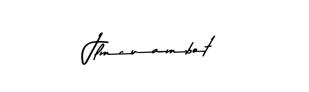 The best way (Asem Kandis PERSONAL USE) to make a short signature is to pick only two or three words in your name. The name Jlmcuambot include a total of six letters. For converting this name. Jlmcuambot signature style 9 images and pictures png