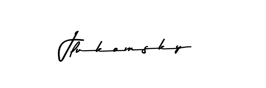 The best way (Asem Kandis PERSONAL USE) to make a short signature is to pick only two or three words in your name. The name Jlukomsky include a total of six letters. For converting this name. Jlukomsky signature style 9 images and pictures png