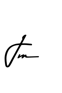 Jm stylish signature style. Best Handwritten Sign (Asem Kandis PERSONAL USE) for my name. Handwritten Signature Collection Ideas for my name Jm. Jm signature style 9 images and pictures png