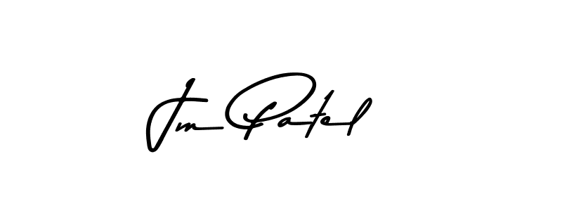 Also we have Jm Patel name is the best signature style. Create professional handwritten signature collection using Asem Kandis PERSONAL USE autograph style. Jm Patel signature style 9 images and pictures png