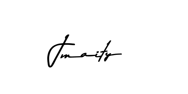 How to make Jmaity name signature. Use Asem Kandis PERSONAL USE style for creating short signs online. This is the latest handwritten sign. Jmaity signature style 9 images and pictures png
