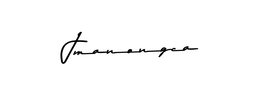 Make a beautiful signature design for name Jmanongca. With this signature (Asem Kandis PERSONAL USE) style, you can create a handwritten signature for free. Jmanongca signature style 9 images and pictures png