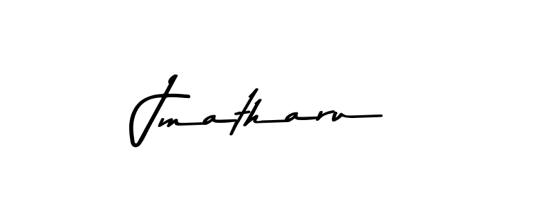 Also we have Jmatharu name is the best signature style. Create professional handwritten signature collection using Asem Kandis PERSONAL USE autograph style. Jmatharu signature style 9 images and pictures png