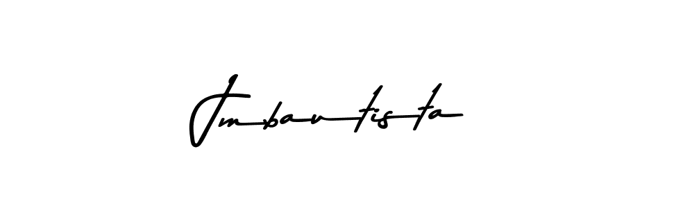 Make a beautiful signature design for name Jmbautista. With this signature (Asem Kandis PERSONAL USE) style, you can create a handwritten signature for free. Jmbautista signature style 9 images and pictures png