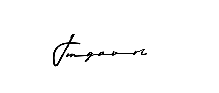 Design your own signature with our free online signature maker. With this signature software, you can create a handwritten (Asem Kandis PERSONAL USE) signature for name Jmgauri. Jmgauri signature style 9 images and pictures png