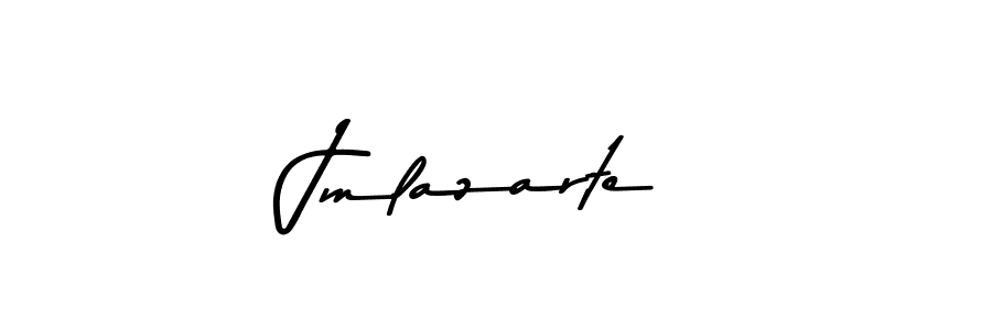 Create a beautiful signature design for name Jmlazarte. With this signature (Asem Kandis PERSONAL USE) fonts, you can make a handwritten signature for free. Jmlazarte signature style 9 images and pictures png