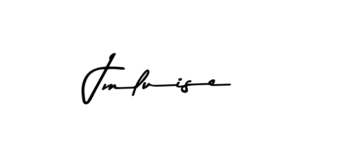 Make a beautiful signature design for name Jmluise. With this signature (Asem Kandis PERSONAL USE) style, you can create a handwritten signature for free. Jmluise signature style 9 images and pictures png