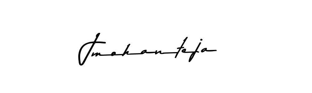 Also we have Jmohanteja name is the best signature style. Create professional handwritten signature collection using Asem Kandis PERSONAL USE autograph style. Jmohanteja signature style 9 images and pictures png