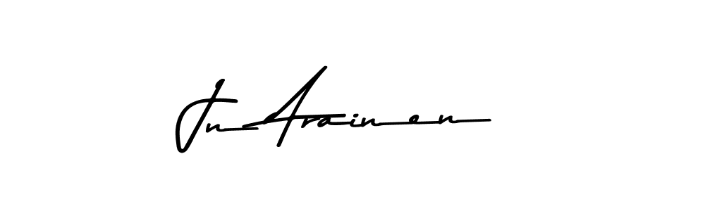 Similarly Asem Kandis PERSONAL USE is the best handwritten signature design. Signature creator online .You can use it as an online autograph creator for name Jn Arainen. Jn Arainen signature style 9 images and pictures png