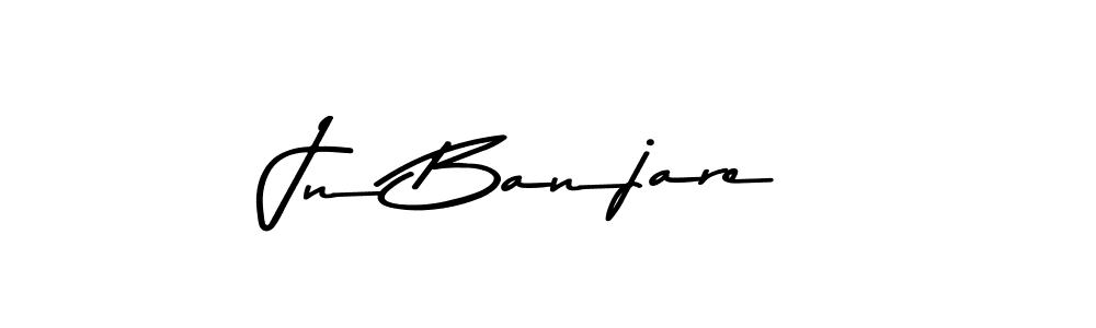 Create a beautiful signature design for name Jn Banjare. With this signature (Asem Kandis PERSONAL USE) fonts, you can make a handwritten signature for free. Jn Banjare signature style 9 images and pictures png