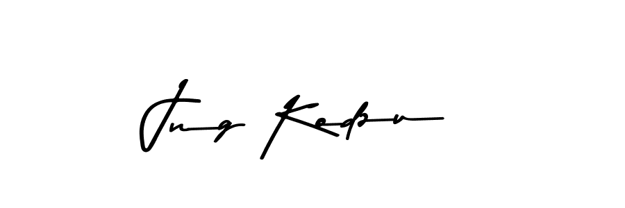 if you are searching for the best signature style for your name Jng Kodzu. so please give up your signature search. here we have designed multiple signature styles  using Asem Kandis PERSONAL USE. Jng Kodzu signature style 9 images and pictures png