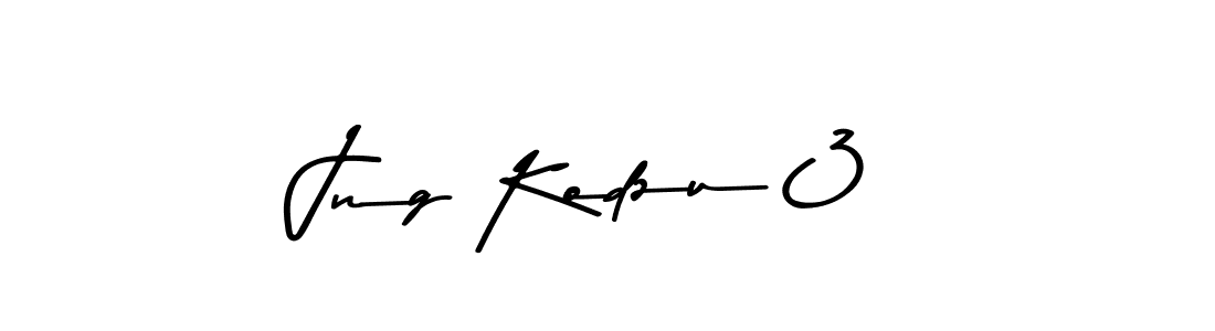 Create a beautiful signature design for name Jng Kodzu 3. With this signature (Asem Kandis PERSONAL USE) fonts, you can make a handwritten signature for free. Jng Kodzu 3 signature style 9 images and pictures png