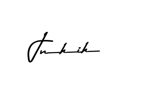 Asem Kandis PERSONAL USE is a professional signature style that is perfect for those who want to add a touch of class to their signature. It is also a great choice for those who want to make their signature more unique. Get Jnhih name to fancy signature for free. Jnhih signature style 9 images and pictures png