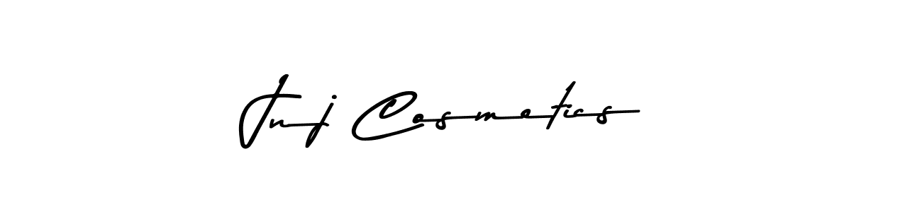 Use a signature maker to create a handwritten signature online. With this signature software, you can design (Asem Kandis PERSONAL USE) your own signature for name Jnj Cosmetics. Jnj Cosmetics signature style 9 images and pictures png