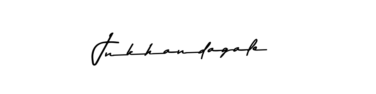 How to make Jnkhandagale signature? Asem Kandis PERSONAL USE is a professional autograph style. Create handwritten signature for Jnkhandagale name. Jnkhandagale signature style 9 images and pictures png