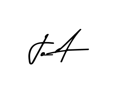 The best way (Asem Kandis PERSONAL USE) to make a short signature is to pick only two or three words in your name. The name Jo A include a total of six letters. For converting this name. Jo A signature style 9 images and pictures png