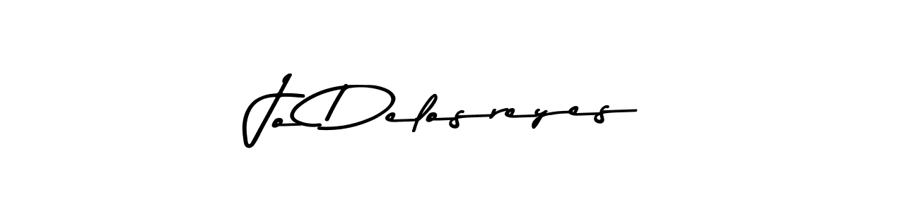 The best way (Asem Kandis PERSONAL USE) to make a short signature is to pick only two or three words in your name. The name Jo Delosreyes include a total of six letters. For converting this name. Jo Delosreyes signature style 9 images and pictures png