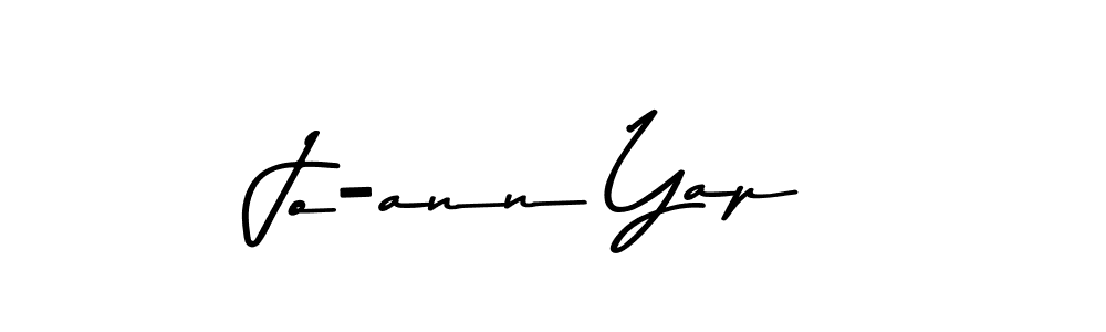 Use a signature maker to create a handwritten signature online. With this signature software, you can design (Asem Kandis PERSONAL USE) your own signature for name Jo-ann Yap. Jo-ann Yap signature style 9 images and pictures png