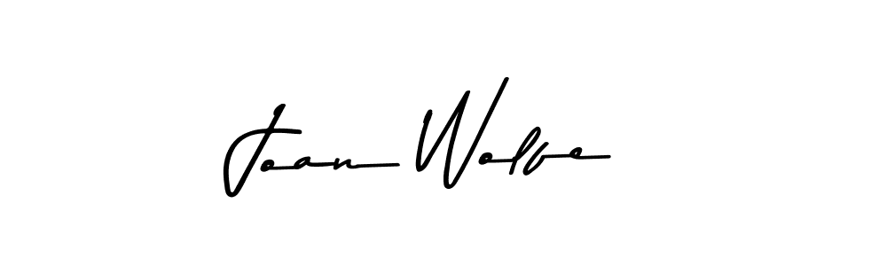 Make a beautiful signature design for name Joan Wolfe. With this signature (Asem Kandis PERSONAL USE) style, you can create a handwritten signature for free. Joan Wolfe signature style 9 images and pictures png