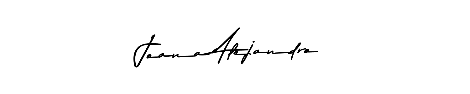 You should practise on your own different ways (Asem Kandis PERSONAL USE) to write your name (Joana Alejandro) in signature. don't let someone else do it for you. Joana Alejandro signature style 9 images and pictures png