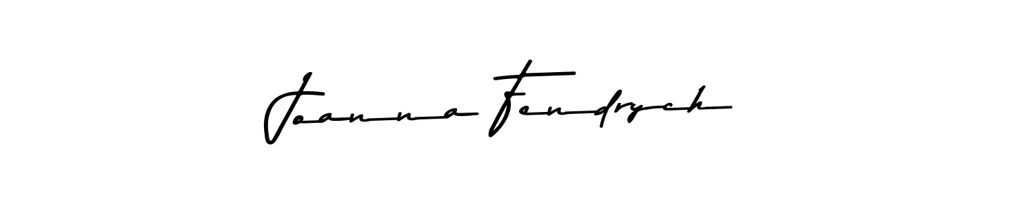 Joanna Fendrych stylish signature style. Best Handwritten Sign (Asem Kandis PERSONAL USE) for my name. Handwritten Signature Collection Ideas for my name Joanna Fendrych. Joanna Fendrych signature style 9 images and pictures png